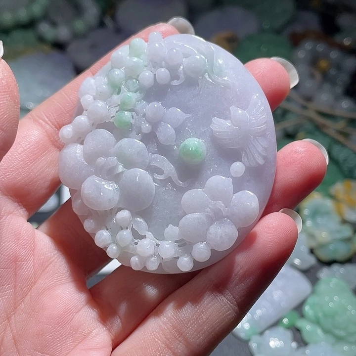 颈饰未镶嵌翡翠天