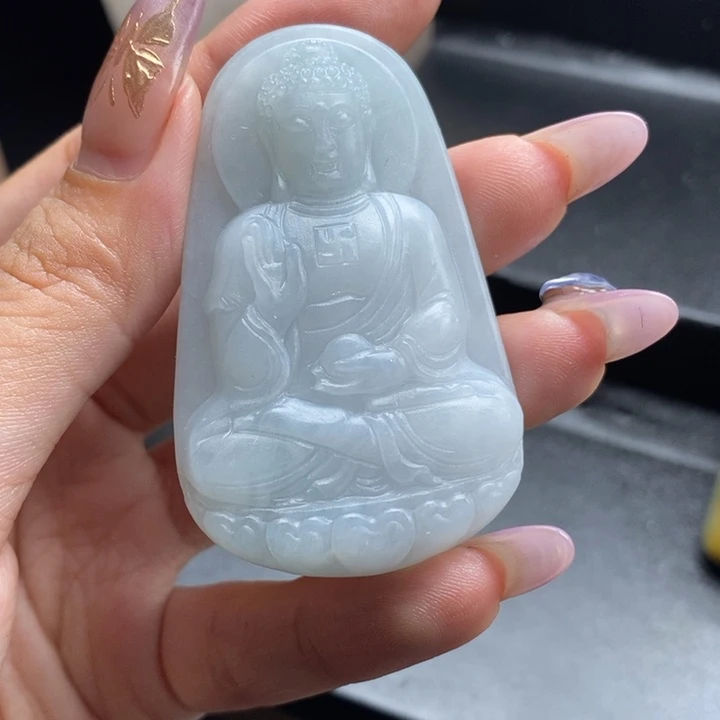 未镶嵌定制翡翠阿弥陀佛