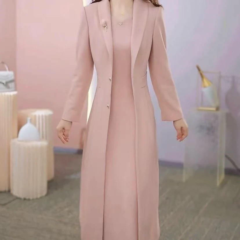 高端百搭洋气套装时尚秋冬新款遮肉显瘦轻奢气质减龄两件套裙