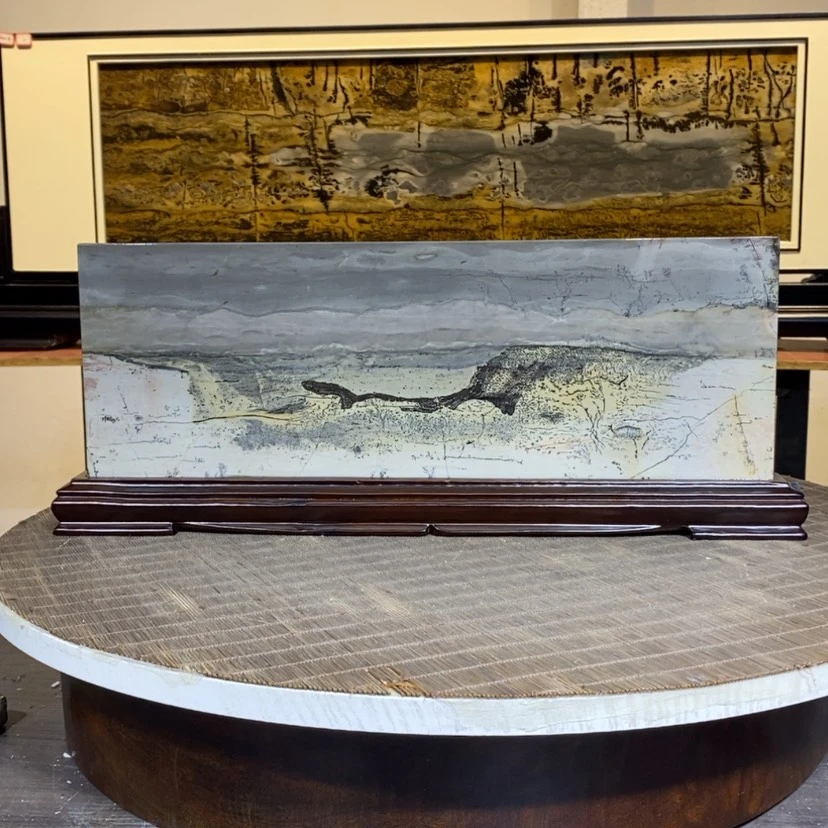 【闪购商品】广西国画石草花石