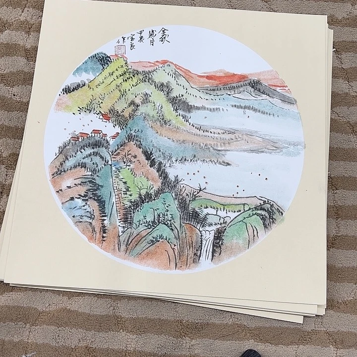 国画花鸟的翅膀和38.38