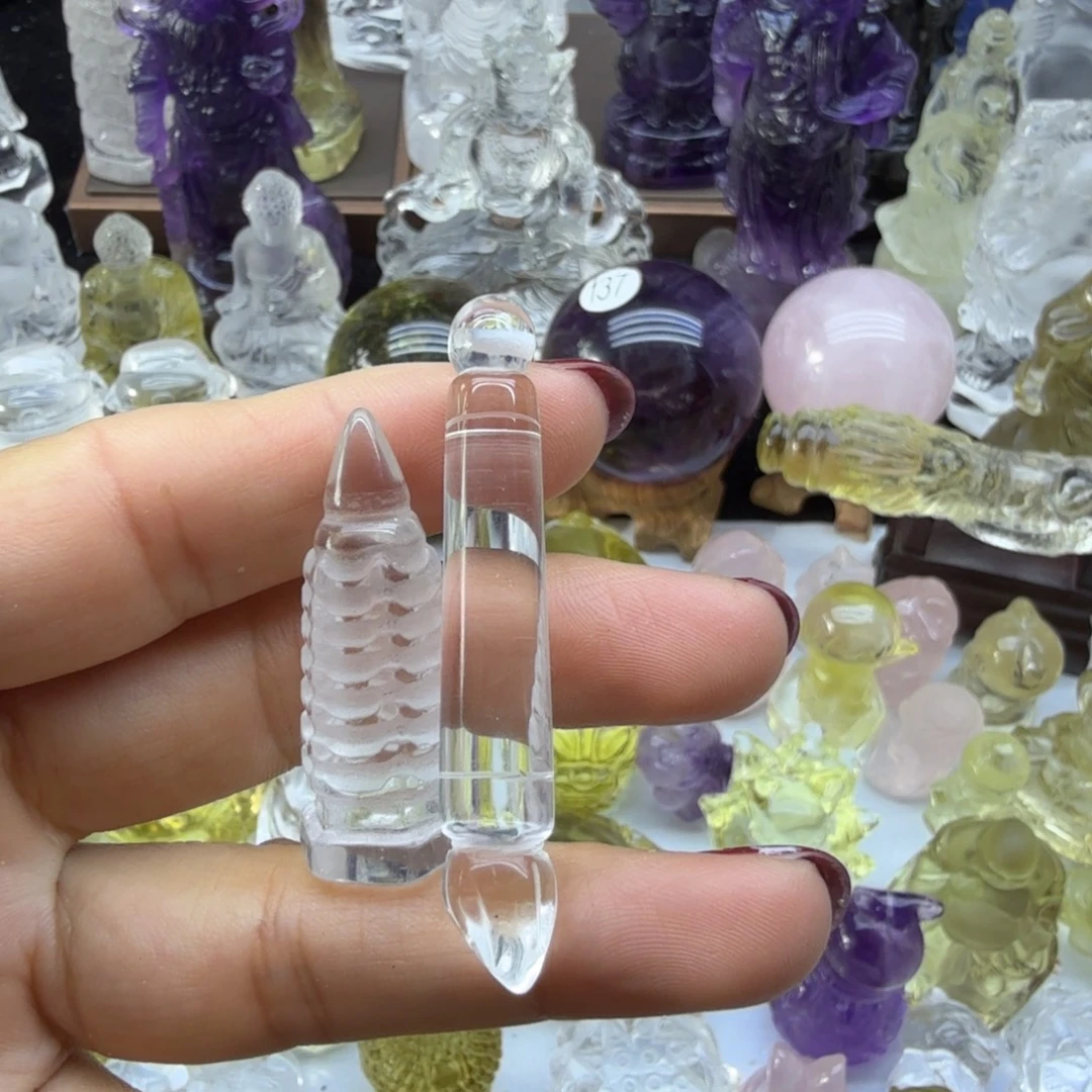 珠宝半成品水晶未镶嵌