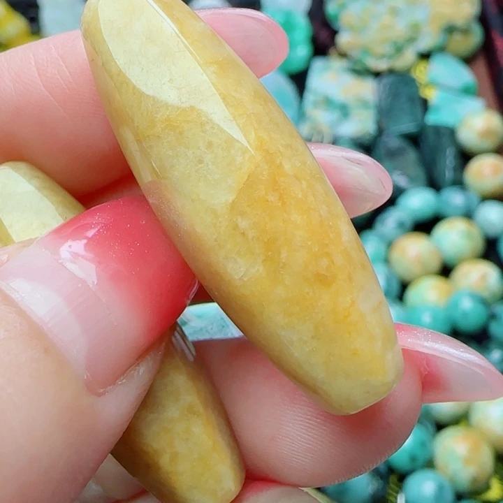 翡翠未镶嵌颈饰天然A货36