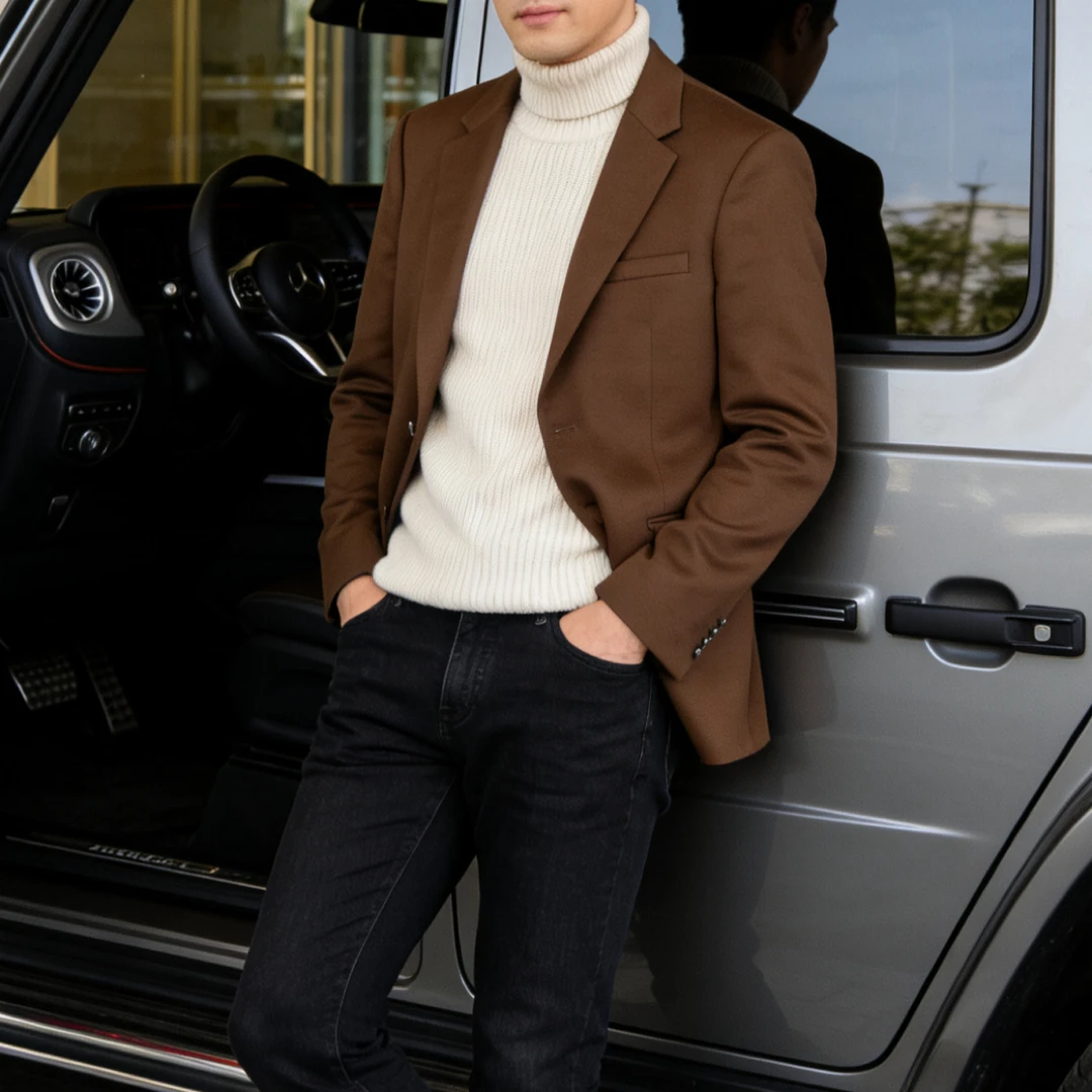 新款男士高端定西装外套(90209)