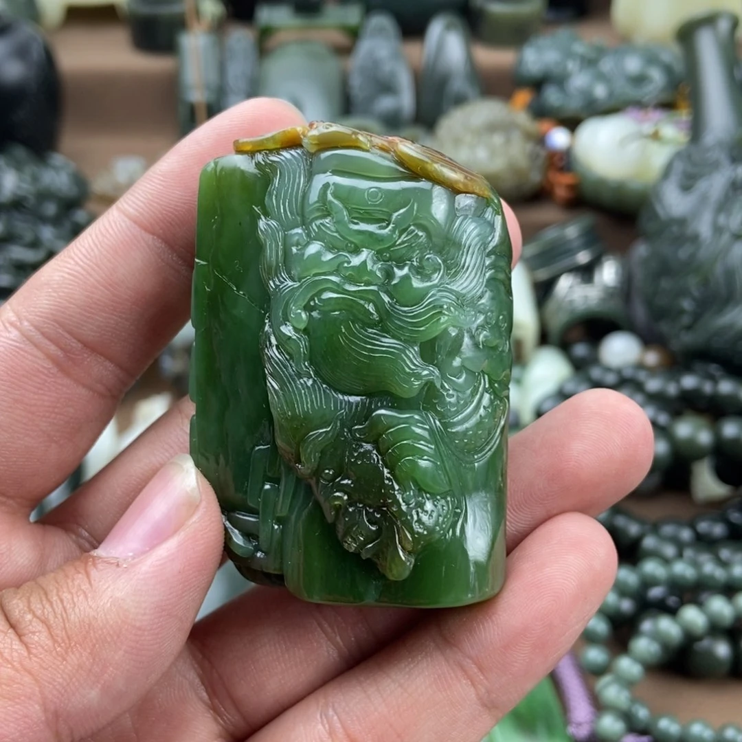 和田玉挂件未镶嵌