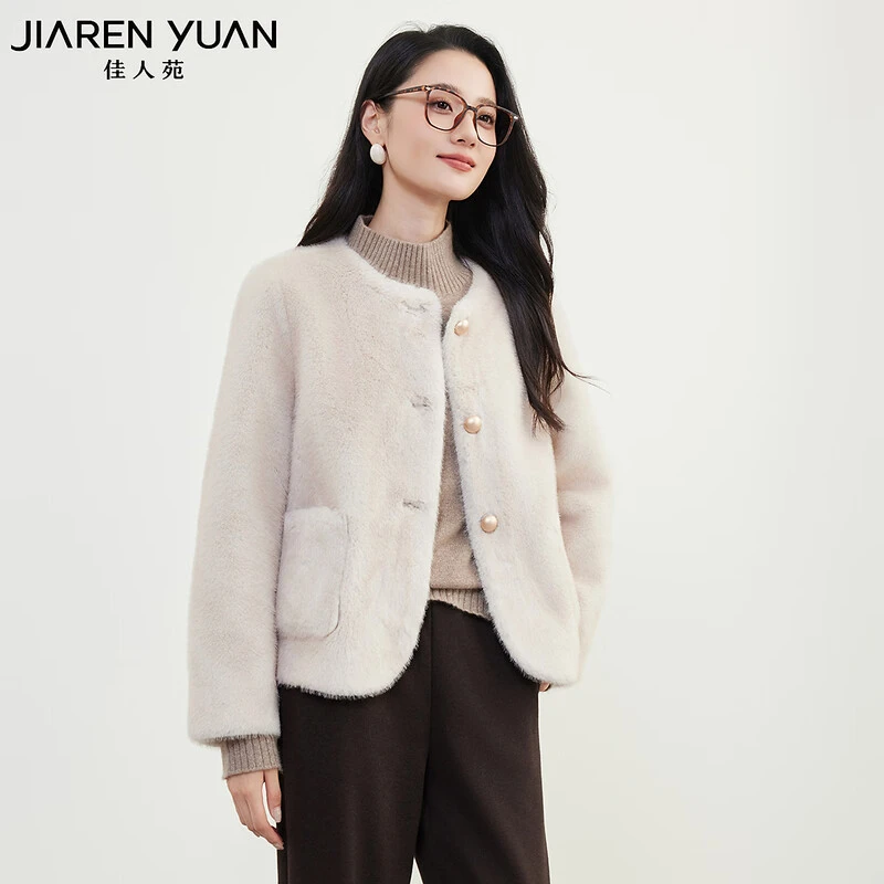 【达人专属】佳人苑毛呢外套冬季新款JW543001