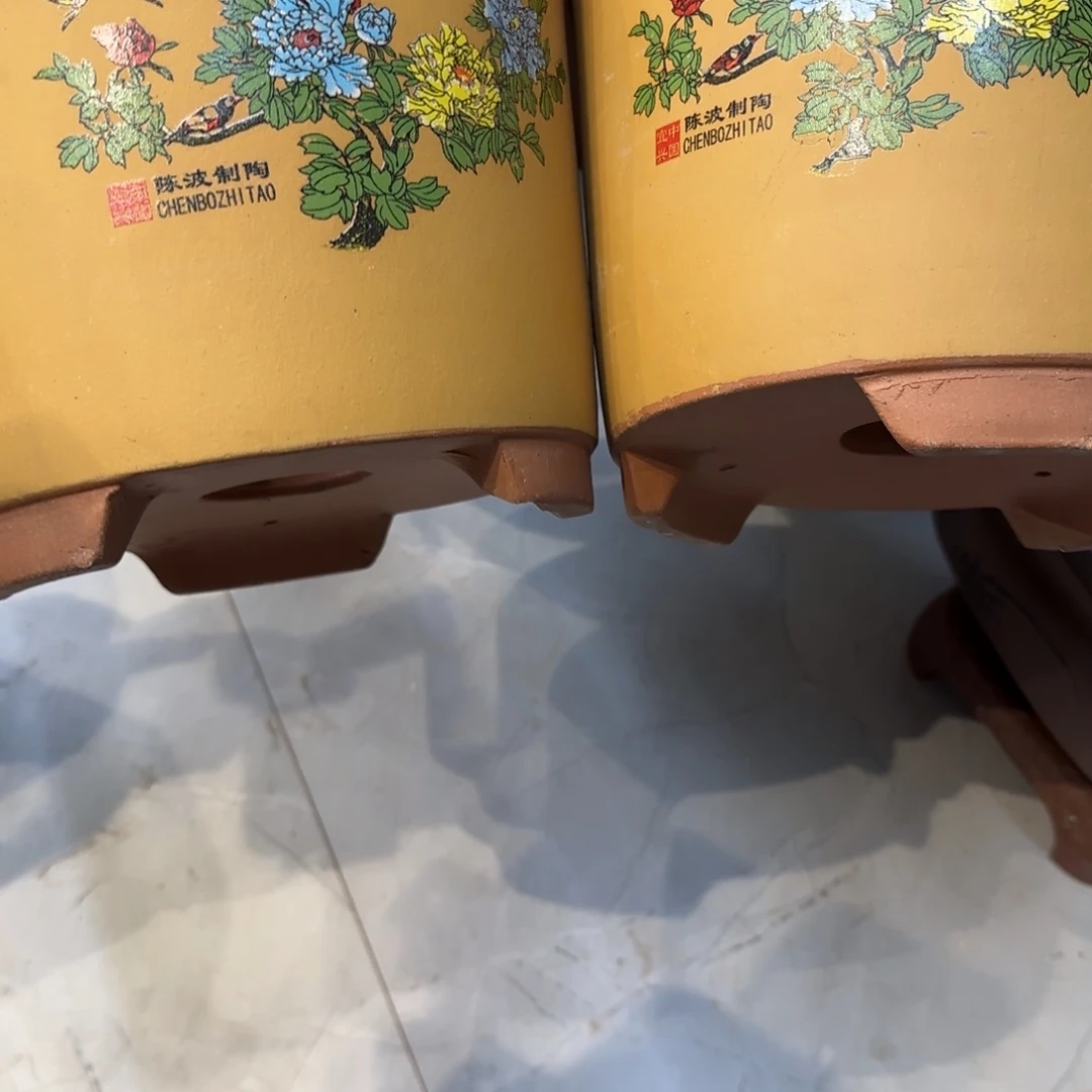 紫砂花盆口径20.17口径