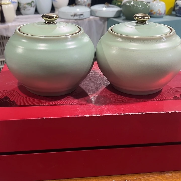 罐陶瓷茶叶罐密封罐防潮罐