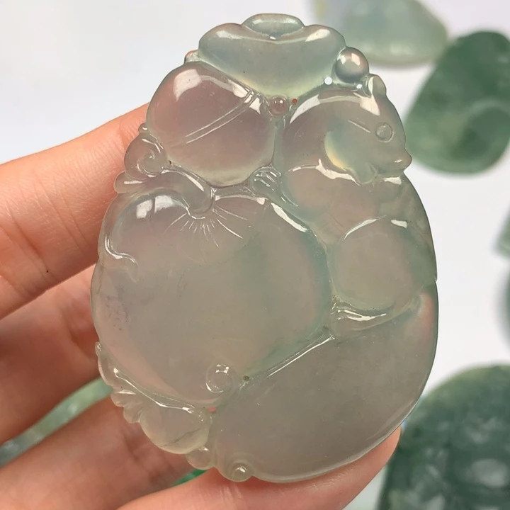 颈饰未镶嵌翡翠翡翠