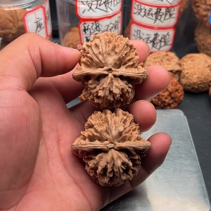 才***财文玩核桃把件大爱