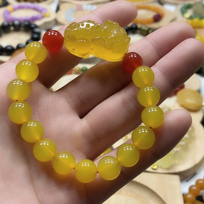 【闪购商品】玛瑙/玉髓手链未镶嵌安***J