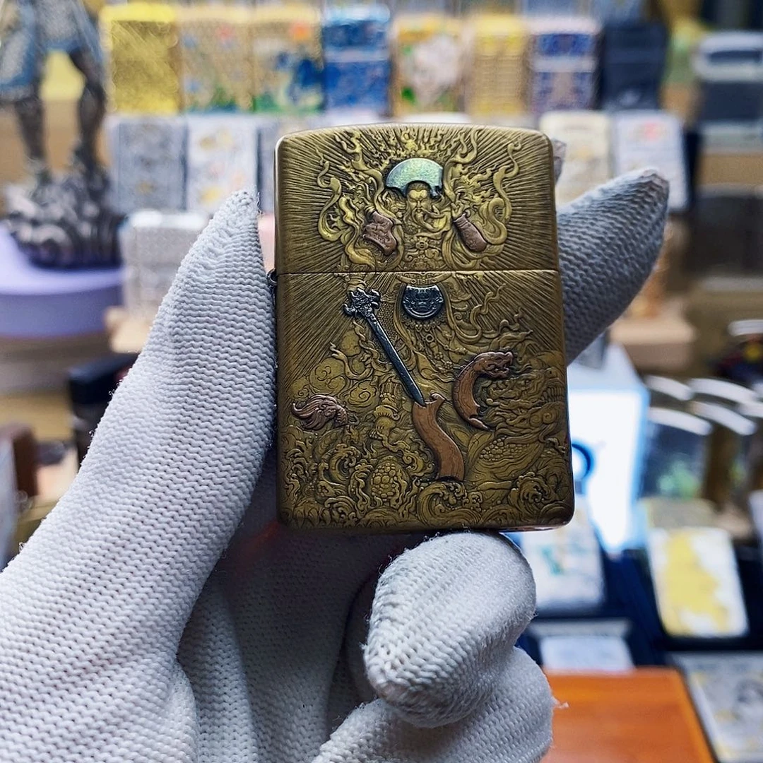 番***E铁真武大帝打火机