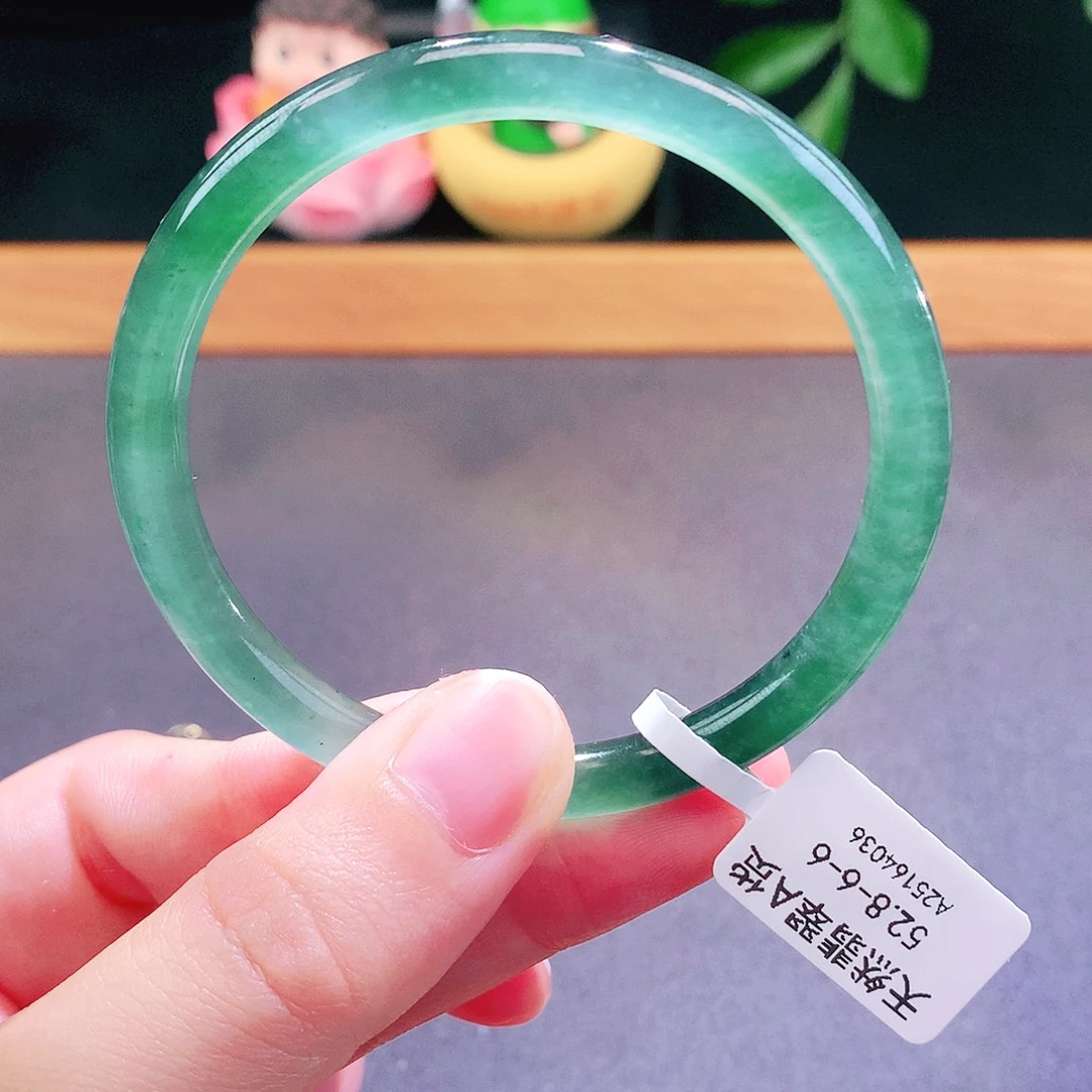 翡翠未镶嵌手镯天然翡翠