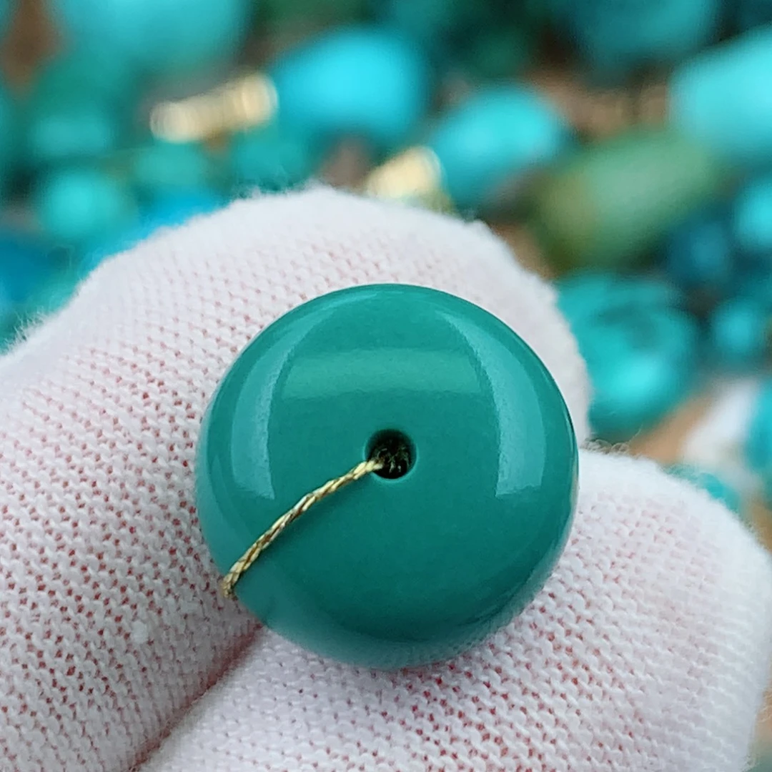 未镶嵌绿松石颈饰14.5mm