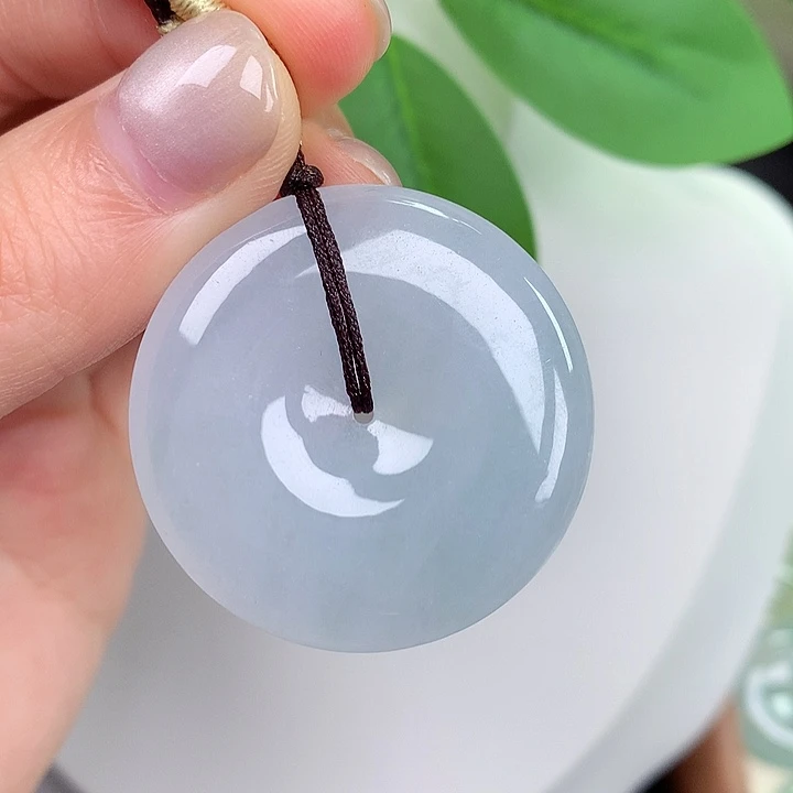 翡翠未镶嵌颈饰31/34.3-5.7mm