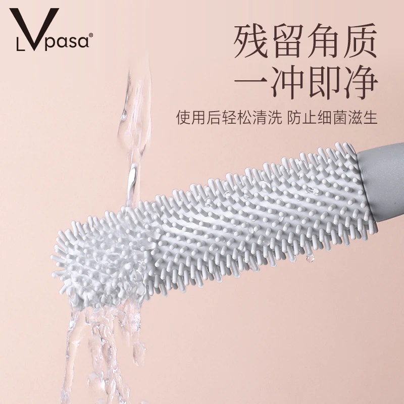 洗脚刷多功能洗脚丫孕妇老人脚趾缝清洁刷子搓擦磨脚器软毛棒家用