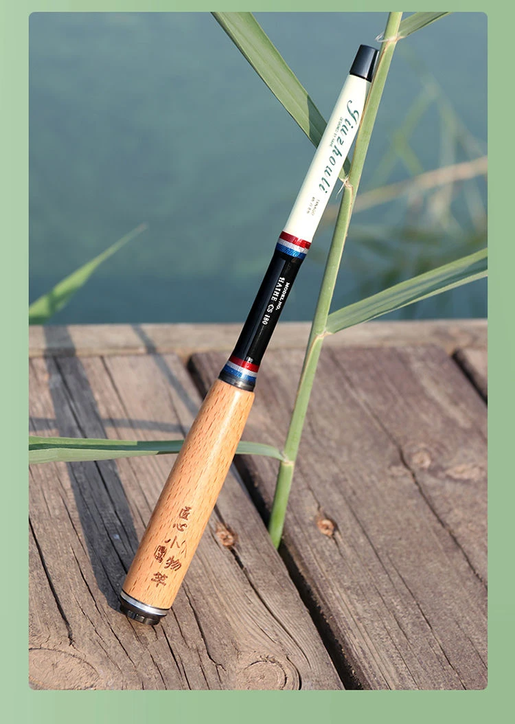 黑色迷你碳素鱼竿超短节小手竿便携式超硬鲫鱼鳑鲏钓虾软调小物溪