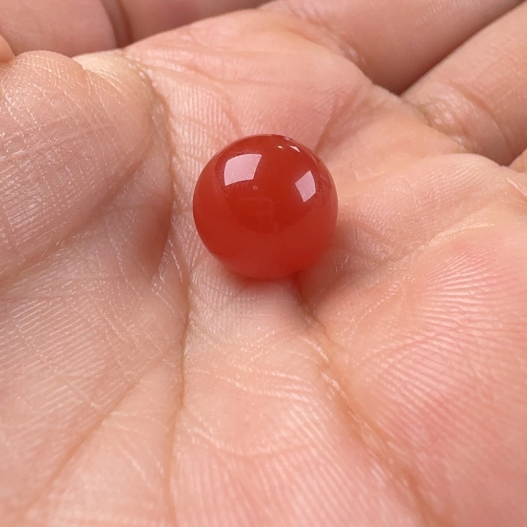 南红玛瑙未镶嵌圆珠11+