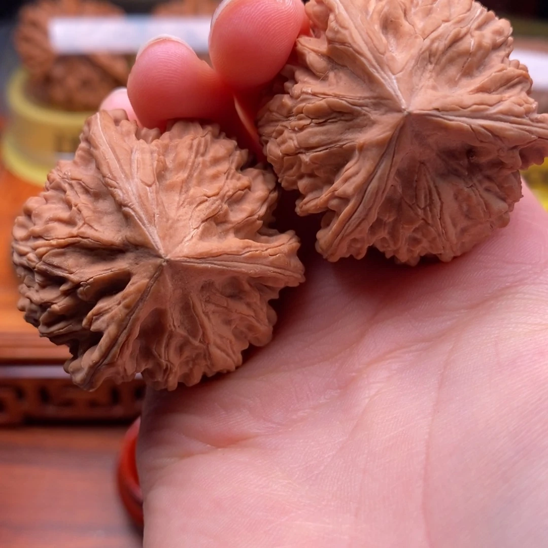 吊坠文玩核桃41文山三棱