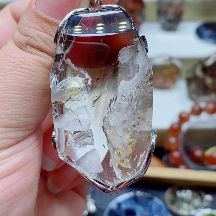 水晶颈饰未镶嵌月*水晶