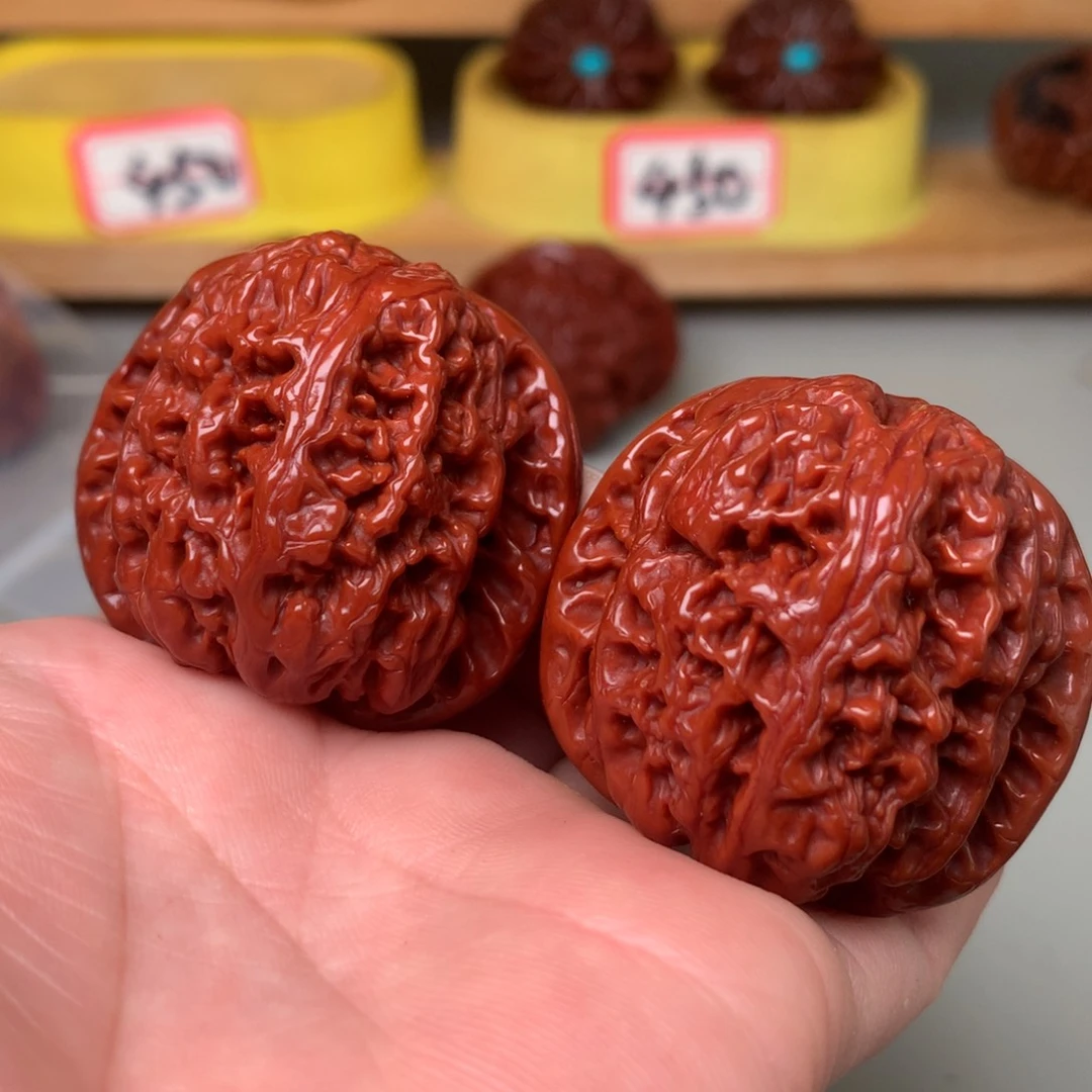 文玩核桃把件将军膀