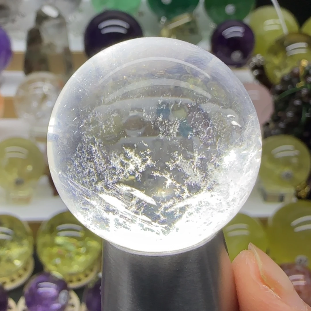 未镶嵌珠宝半成品水晶34mm