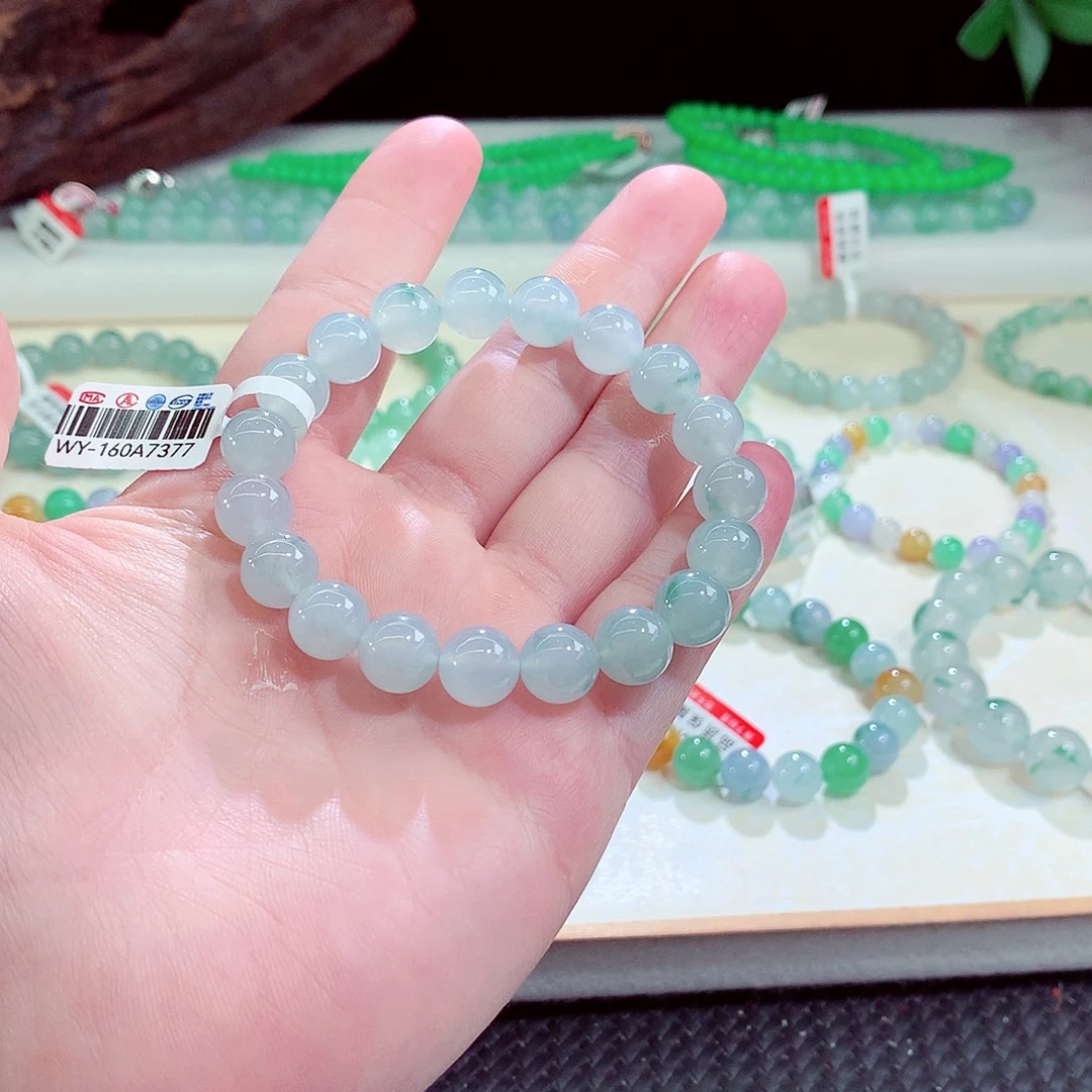 翡翠未镶嵌手链翡翠