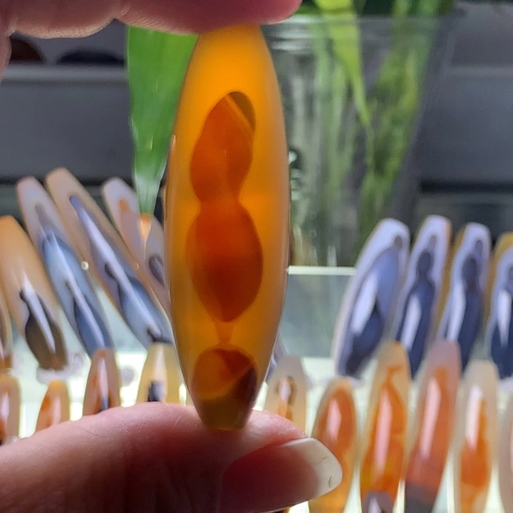 合金玛瑙/玉髓珠宝半成品22