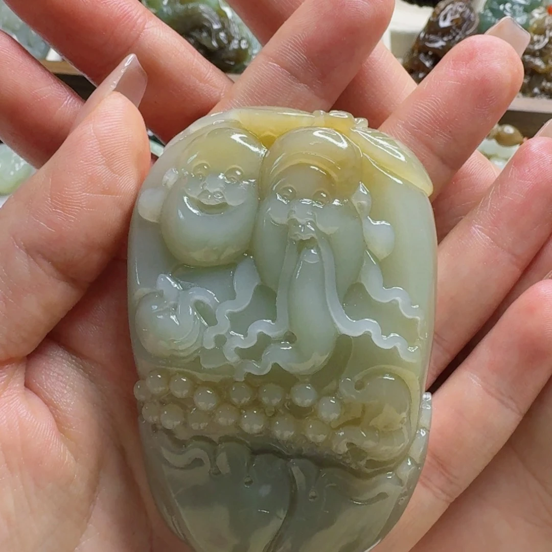颈饰未镶嵌和田玉