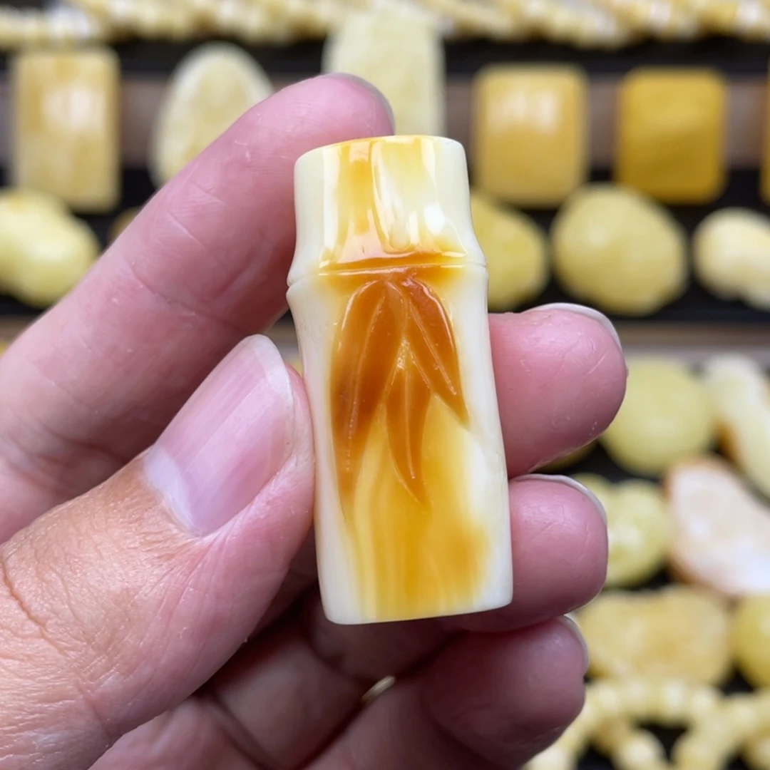 琥珀未镶嵌裸石琥珀蜜蜡