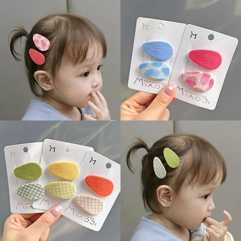 【糖果色发夹】宝宝发夹不伤发bb夹发饰前额刘海侧边夹小女孩发卡