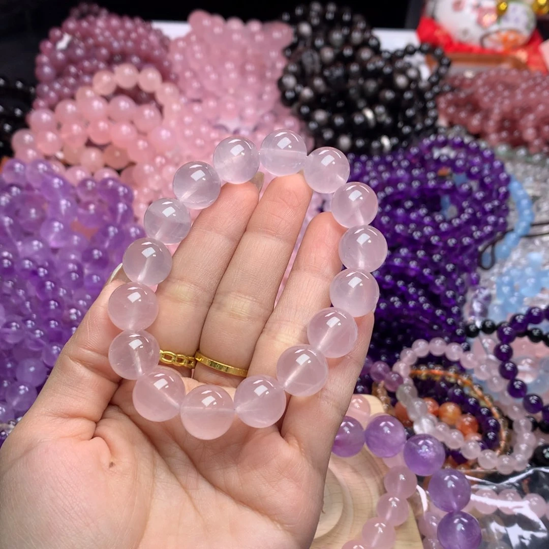 水晶手链未镶嵌仙***屎果冻马粉卡13+