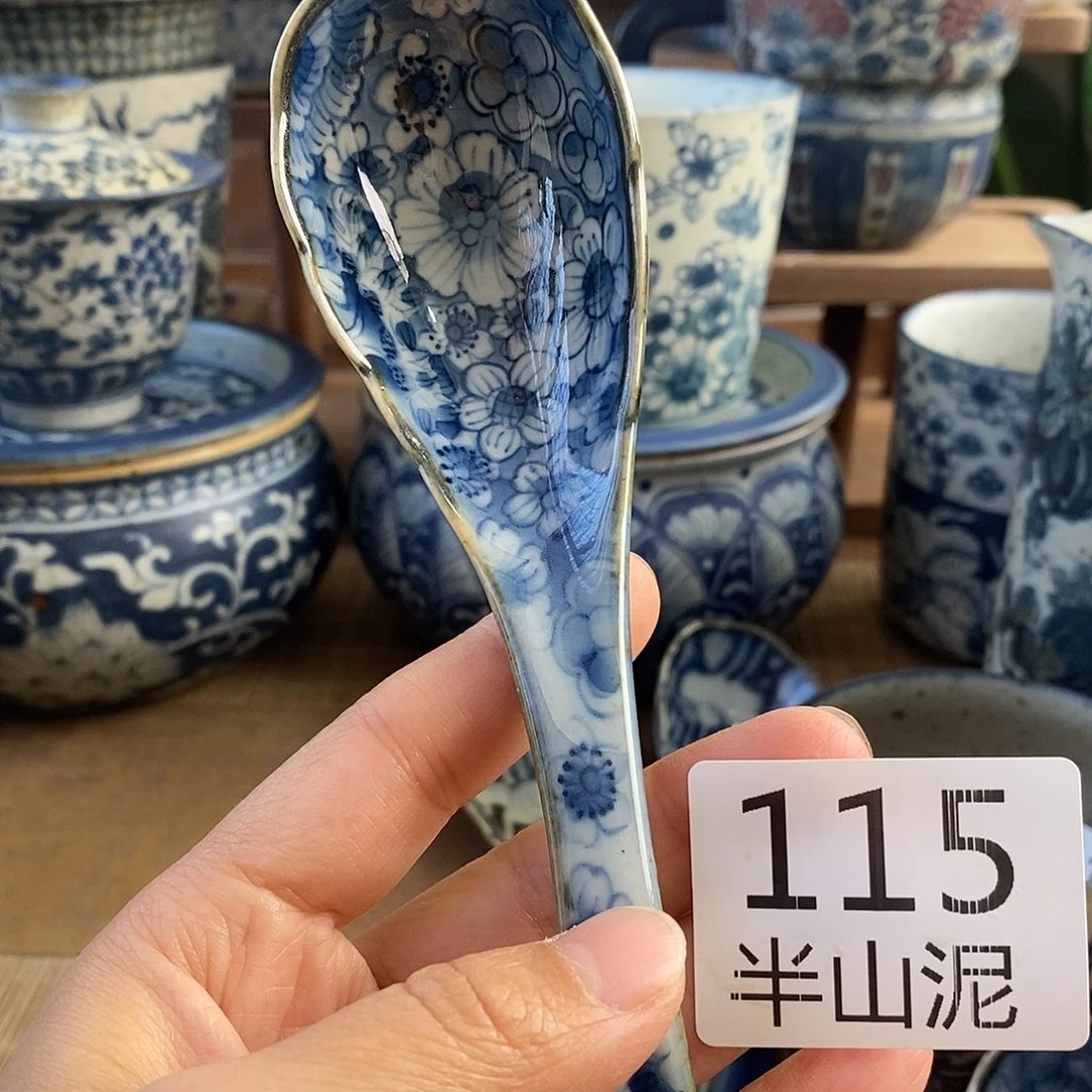 陶手工手绘青花高温陶瓷