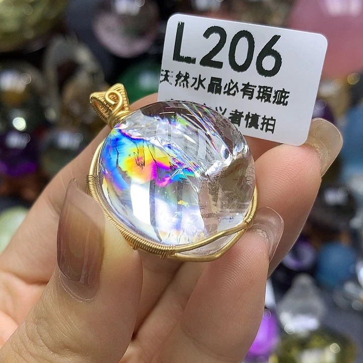 水晶未镶嵌珠宝半成品