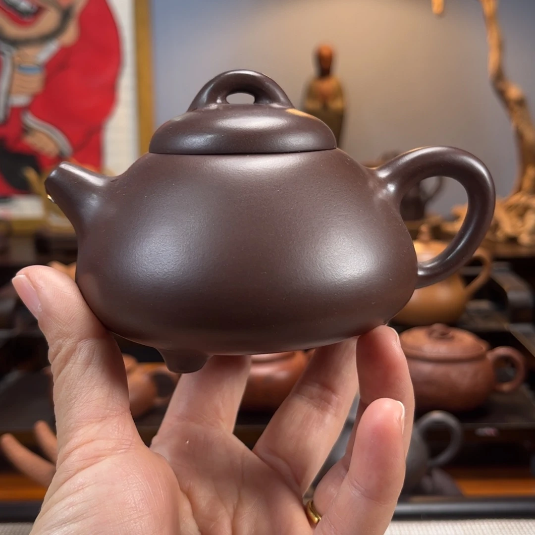 紫砂茶具半手工制作