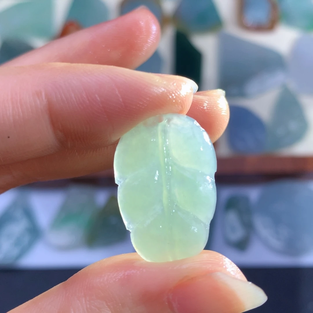 定制翡翠未镶嵌天然缅甸包邮包抛光