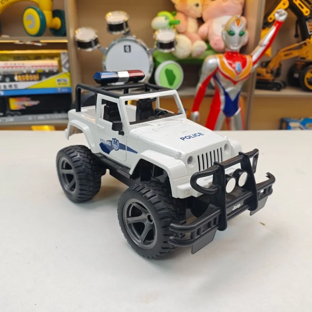 （兴）23厘米大号战警车仿真越野车玩具惯性小汽车益智生日礼物