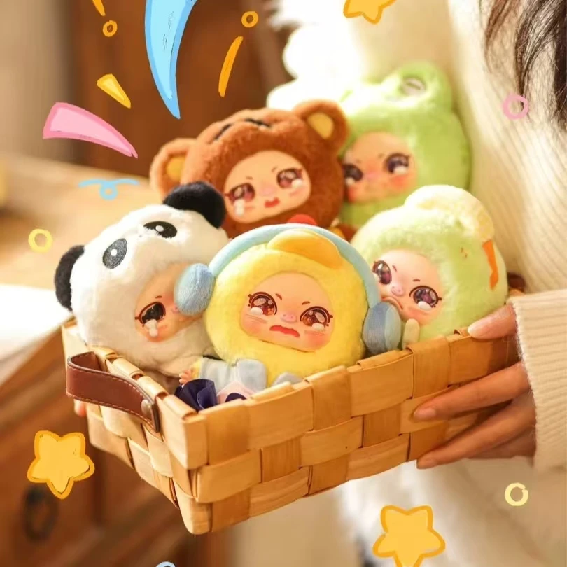 【拆盒】娃三岁小猪妹萌宠学院系列潮玩毛绒盲盒