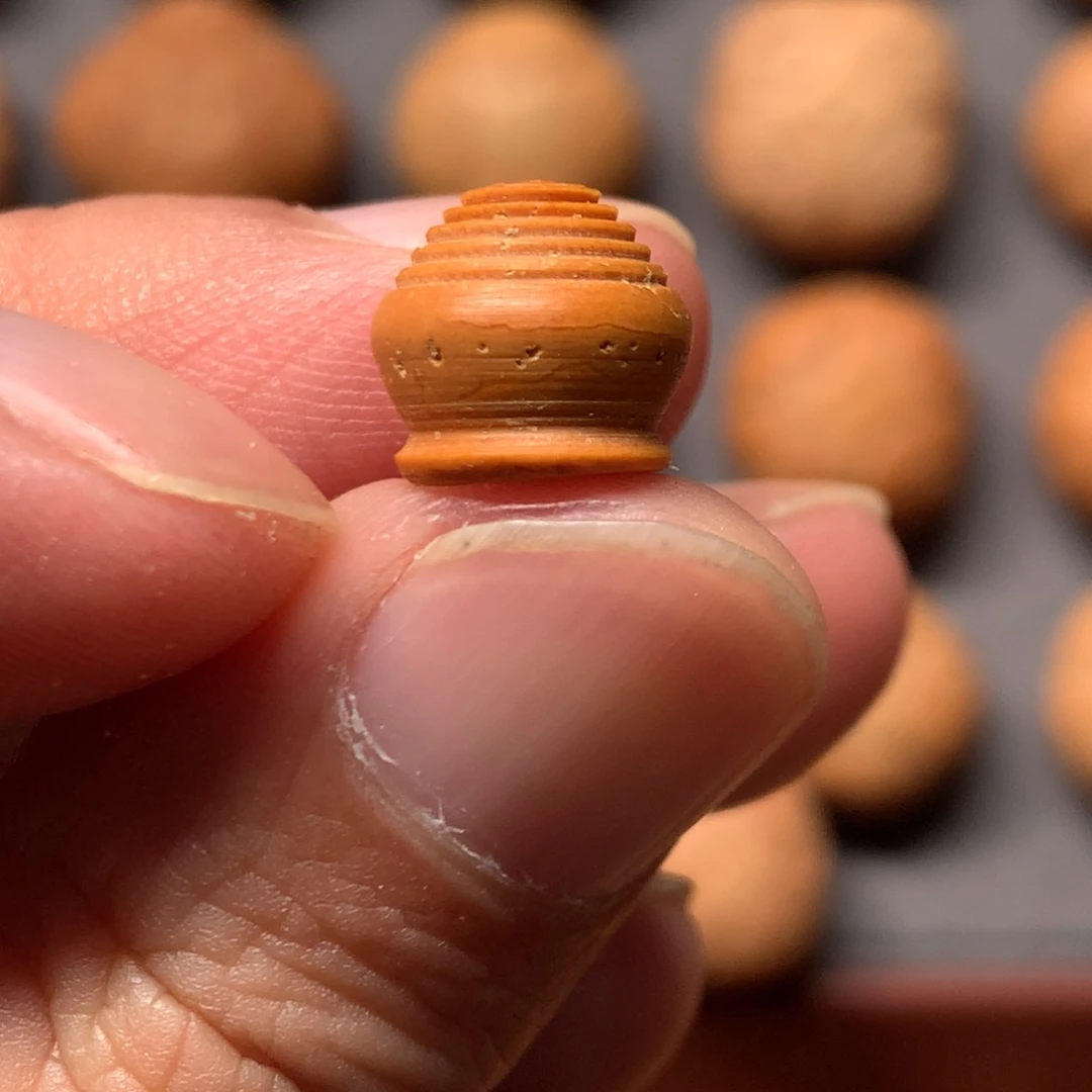 凤眼菩提吊坠10.5-11mm尼泊尔精工佛塔