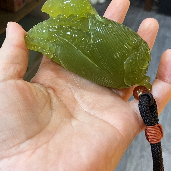 潘***涯透闪石-蛇纹石玉合金珠宝奇石