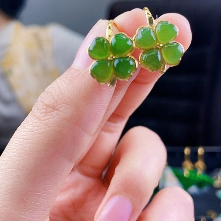 和田玉珠宝奇石银S925镶嵌