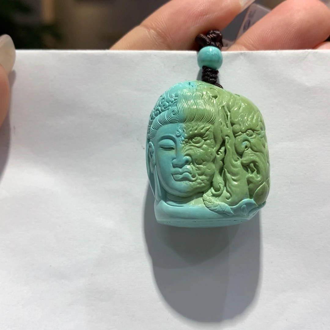 绿松石未镶嵌配饰