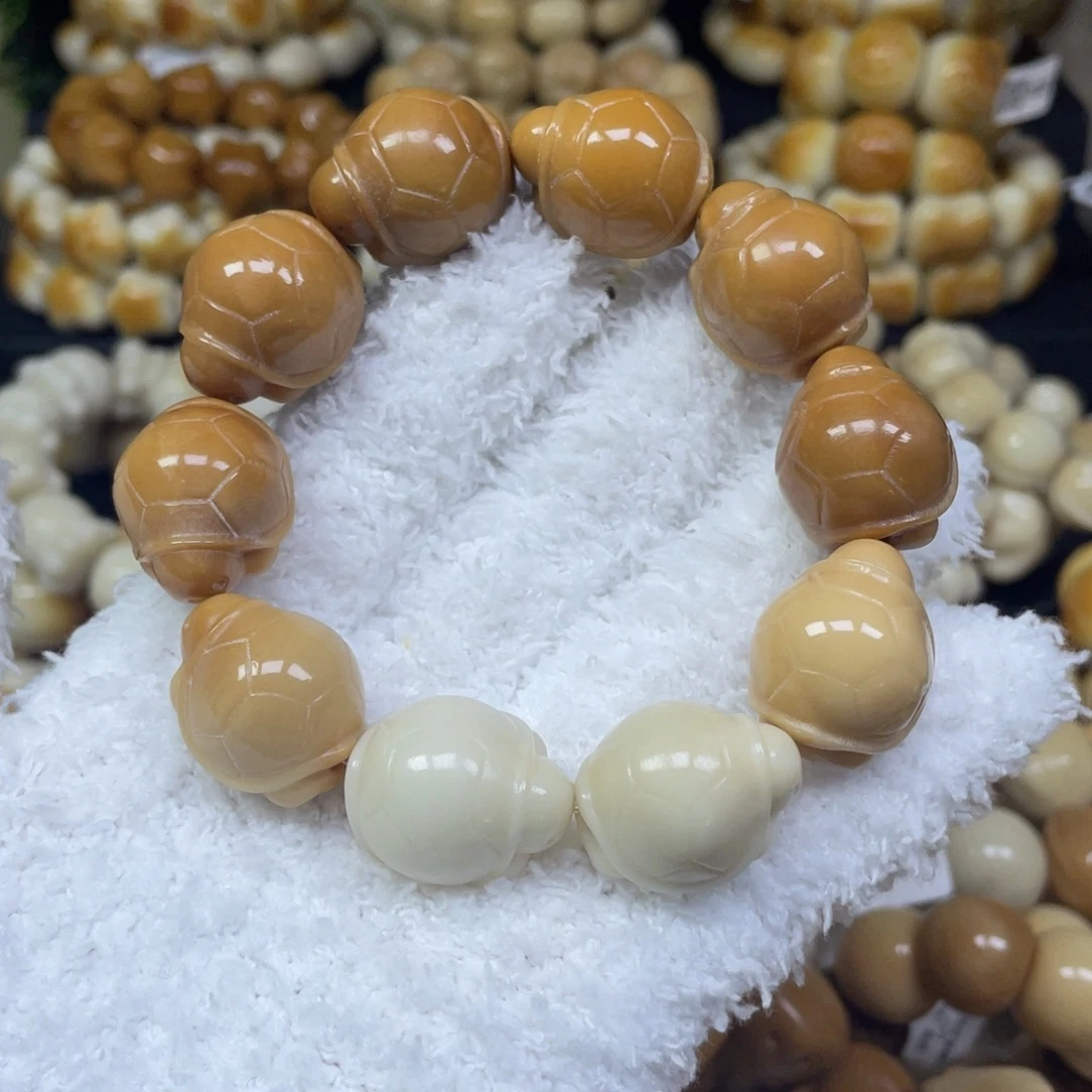 菩提根/象牙果手串11.1.33微瑕小乌龟