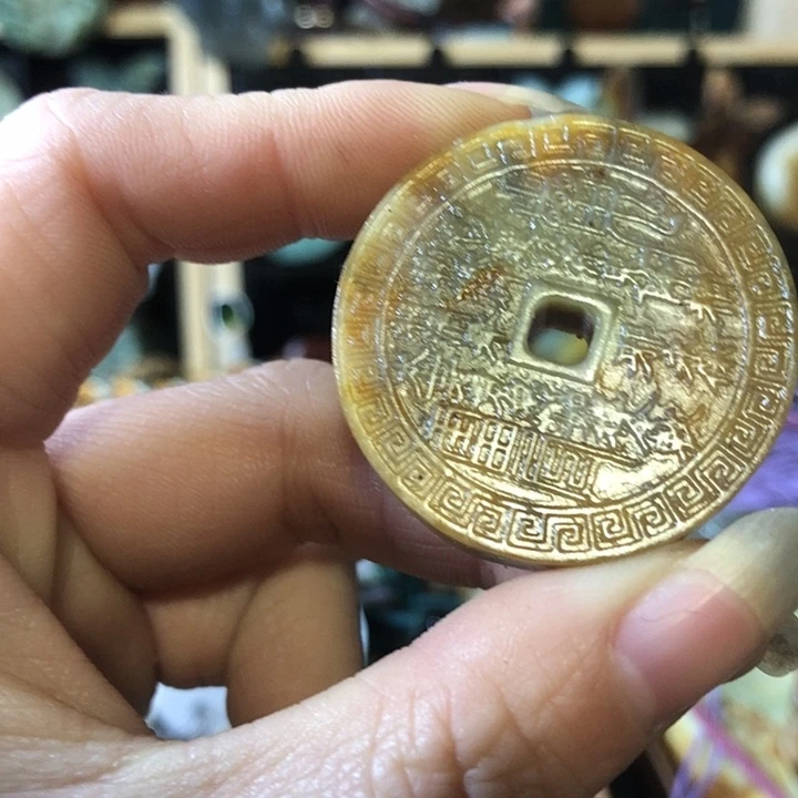 岫玉未镶嵌岫玉挂件