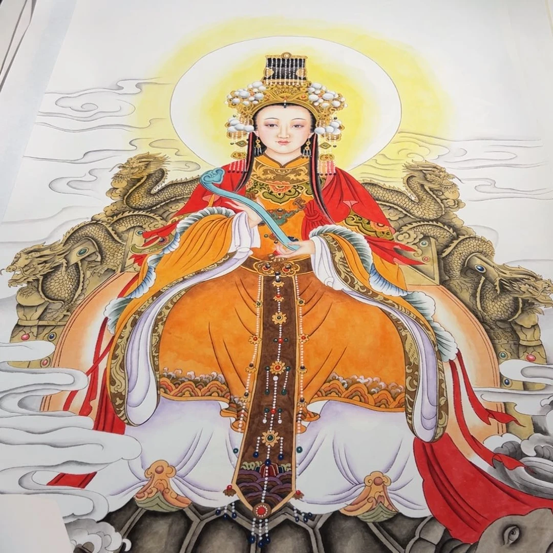 书法瑕疵福利妈祖娘娘