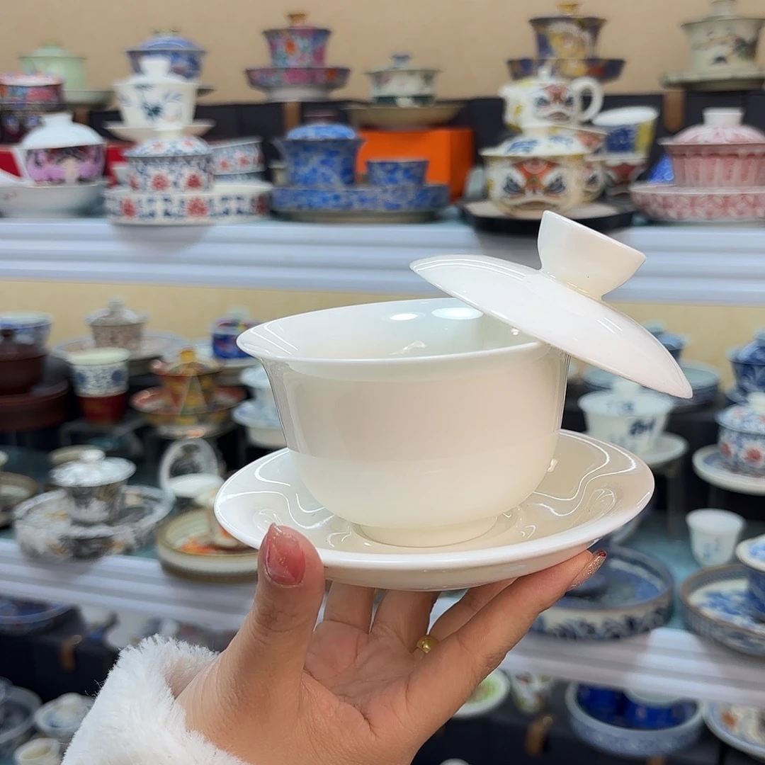 盖碗里的水煮开后放