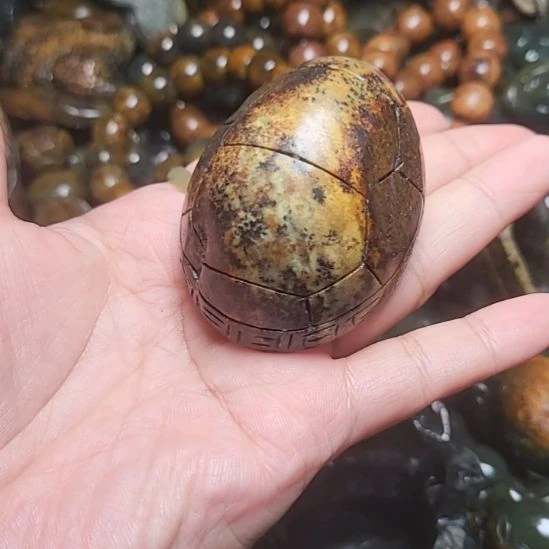 岫岩河磨玉（透闪石质玉）未镶嵌挂件