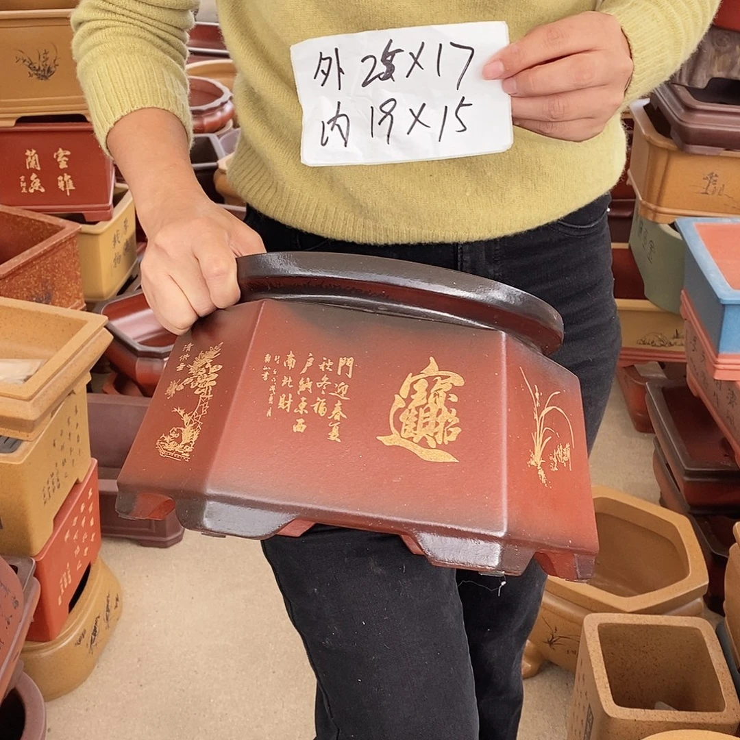 花盆紫砂紫砂花盆