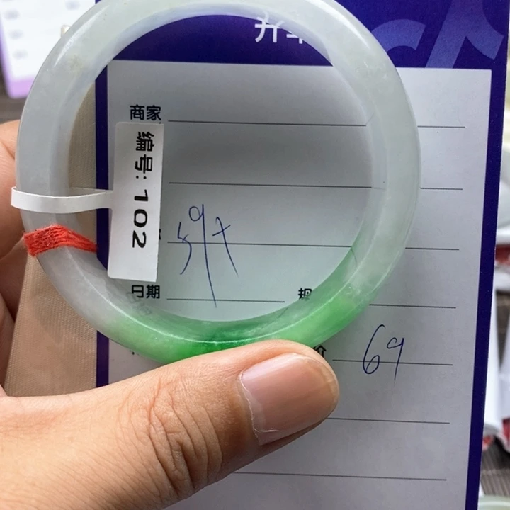 翡翠未镶嵌颈饰手镯