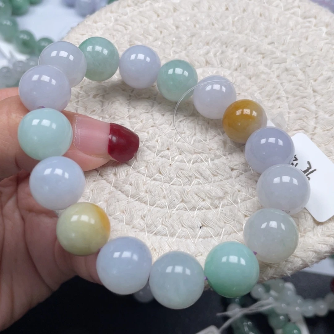 未镶嵌手链翡翠天然a货缅甸翡翠12.8